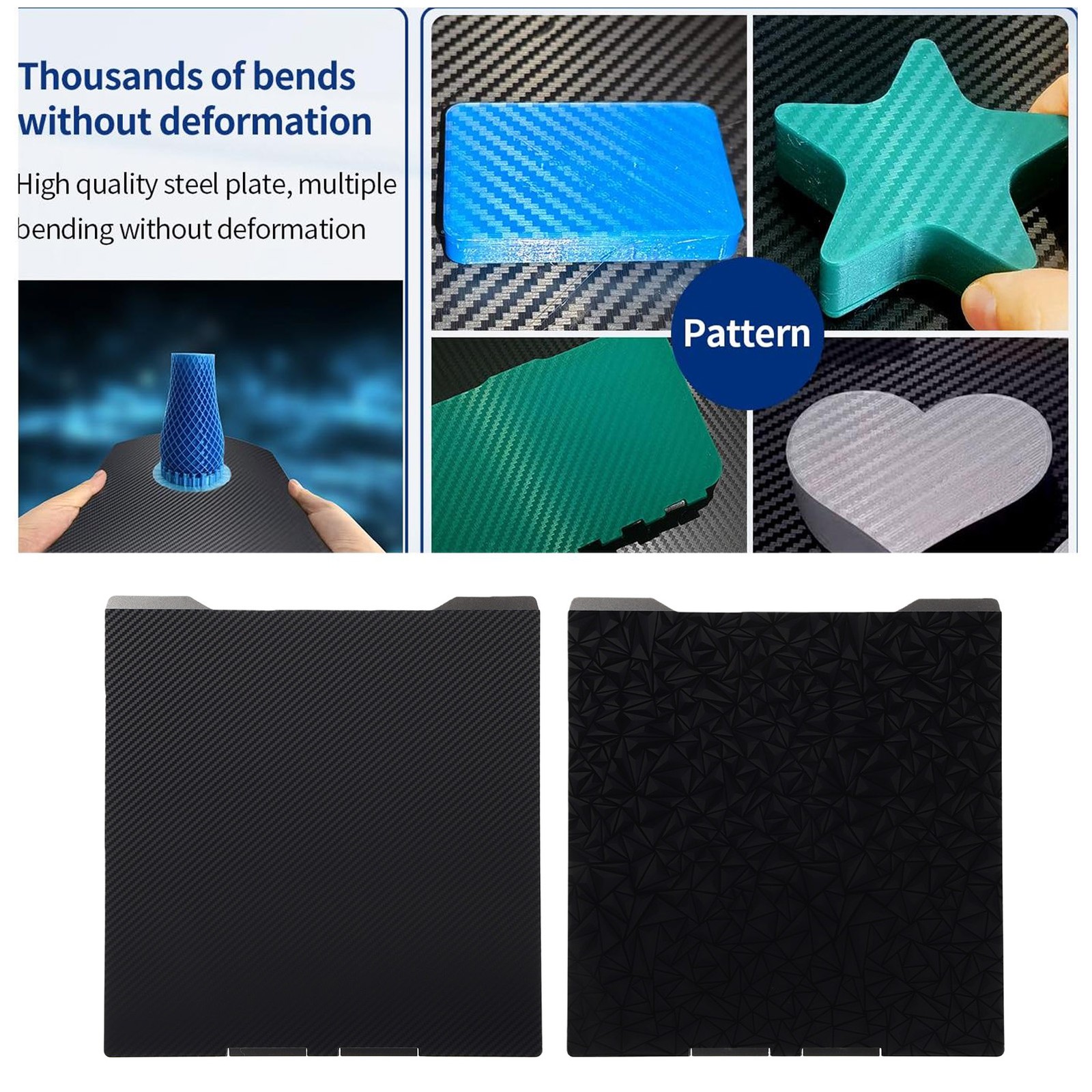 PET PEO Build Plate Fit For K2 Pro 3D Printer 325x310mm Smooth Flexible