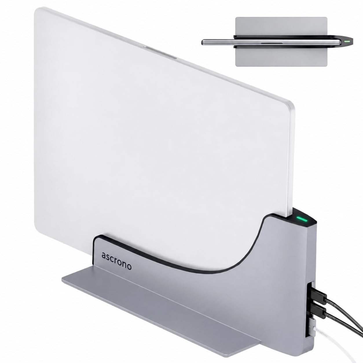 Dock for 13" MacBook Air (M2-M5) - Dual 4K@60Hz, 2X TB4 USB-C, MagSafe