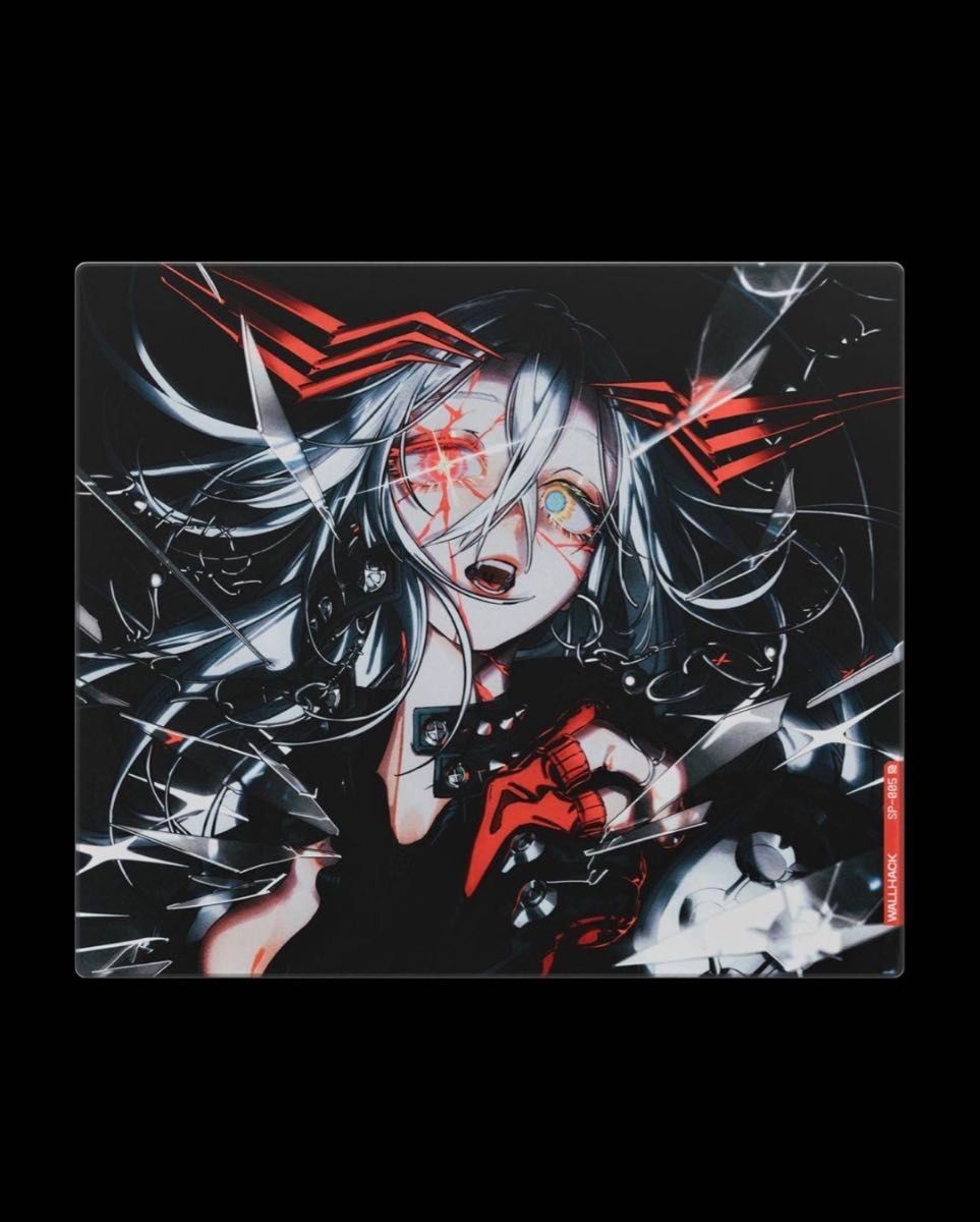 WALLHACK SP-005 CARNAGE SORA Glass Mousepad