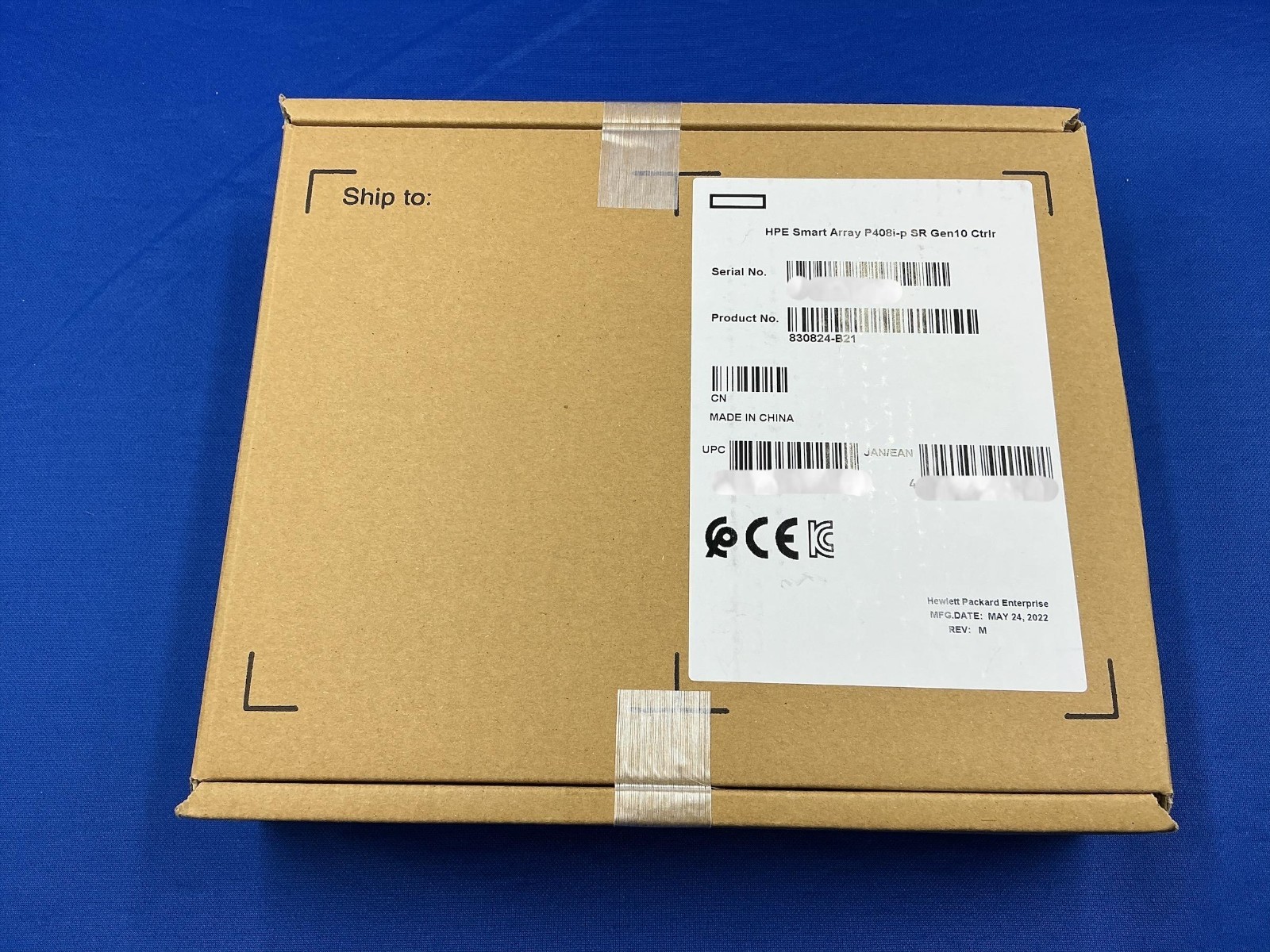 NEW 830824-B21 HPE P408i-p 12G SAS SR PCIe Gen10 Raid Controller 836269-001