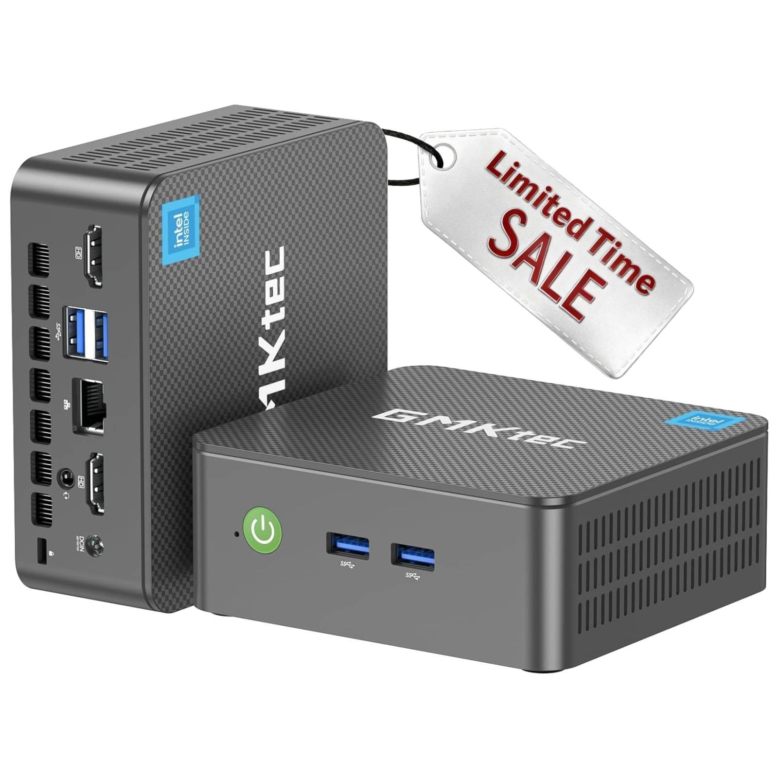 GMKtec G3S Mini PC ‎Intel Alder Lake N95 8GB RAM 256GB SSD 4K Windows 11 Pro