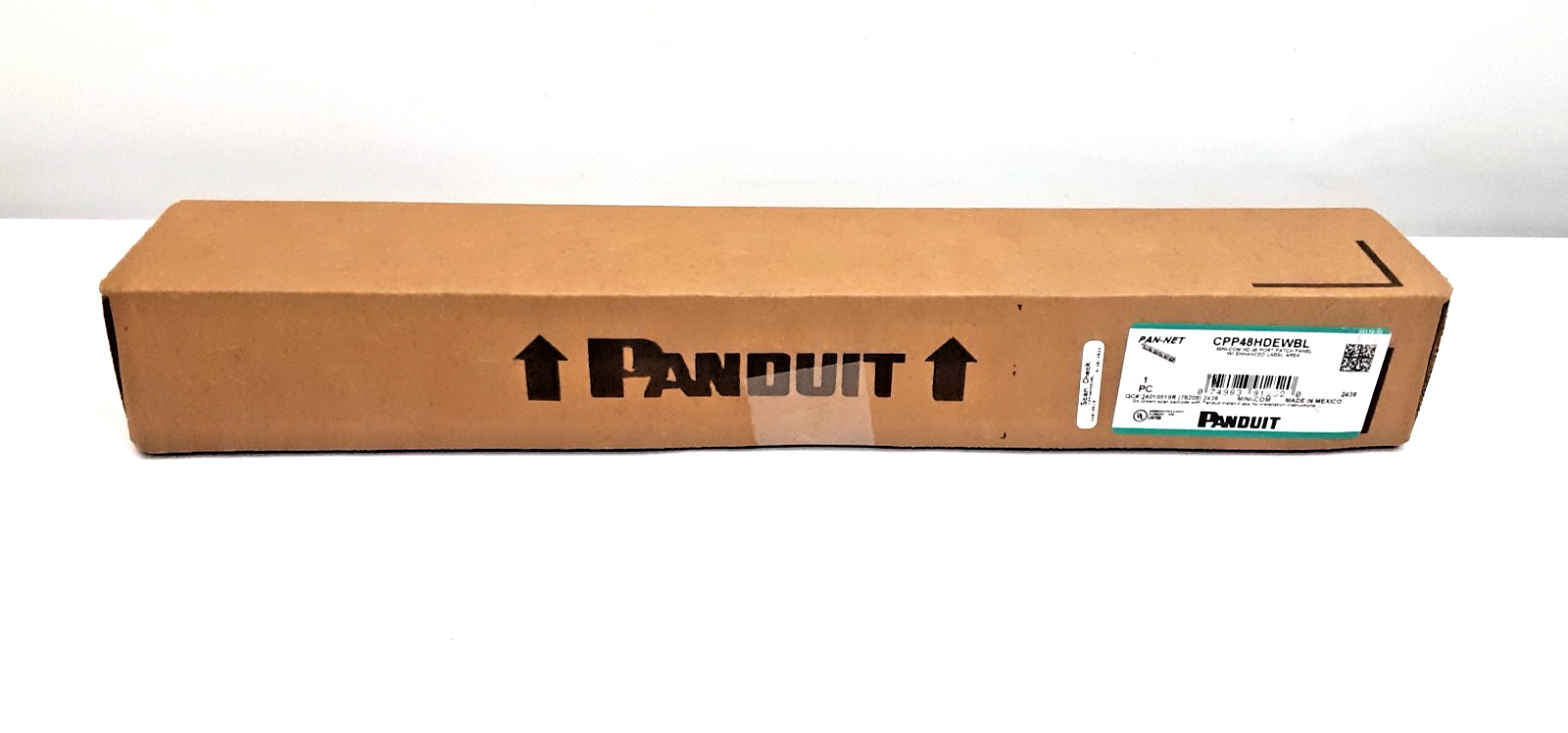 (NEW) Panduit CPP48HDEWBL Mini-Com High Density Modular Patch Panel