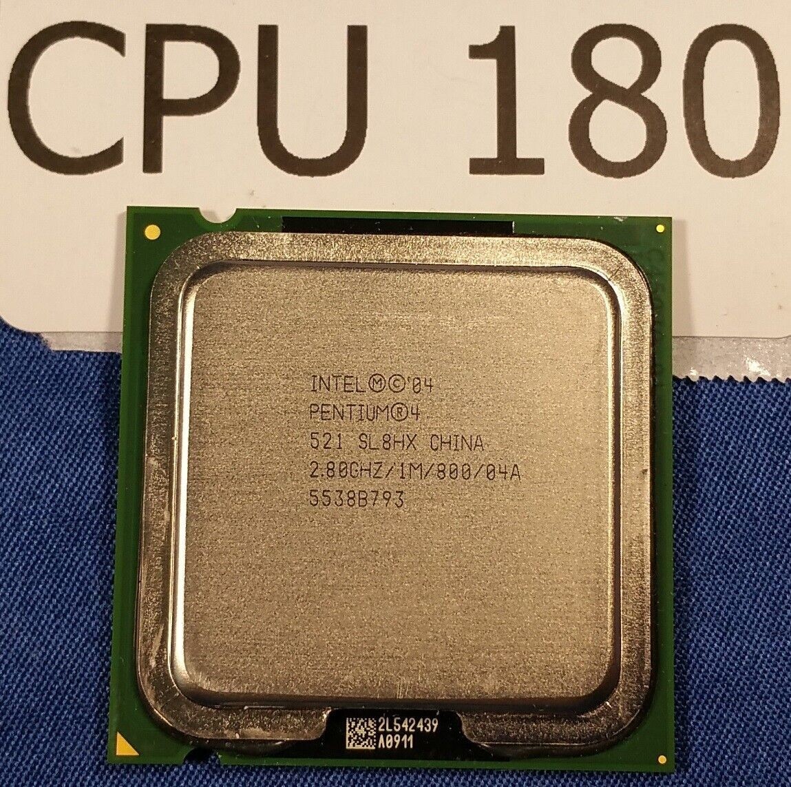 Intel® Pentium® 4 521 SL8HX 2.8 GHz 800 MHz Socket 775 CPU Processor