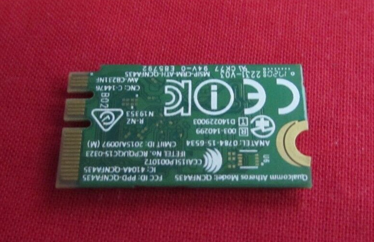 GENUINE ASUS QUALCOMM ATHEROS WIRELESS LAN CARD QCNFA435 0C011-00110Q00