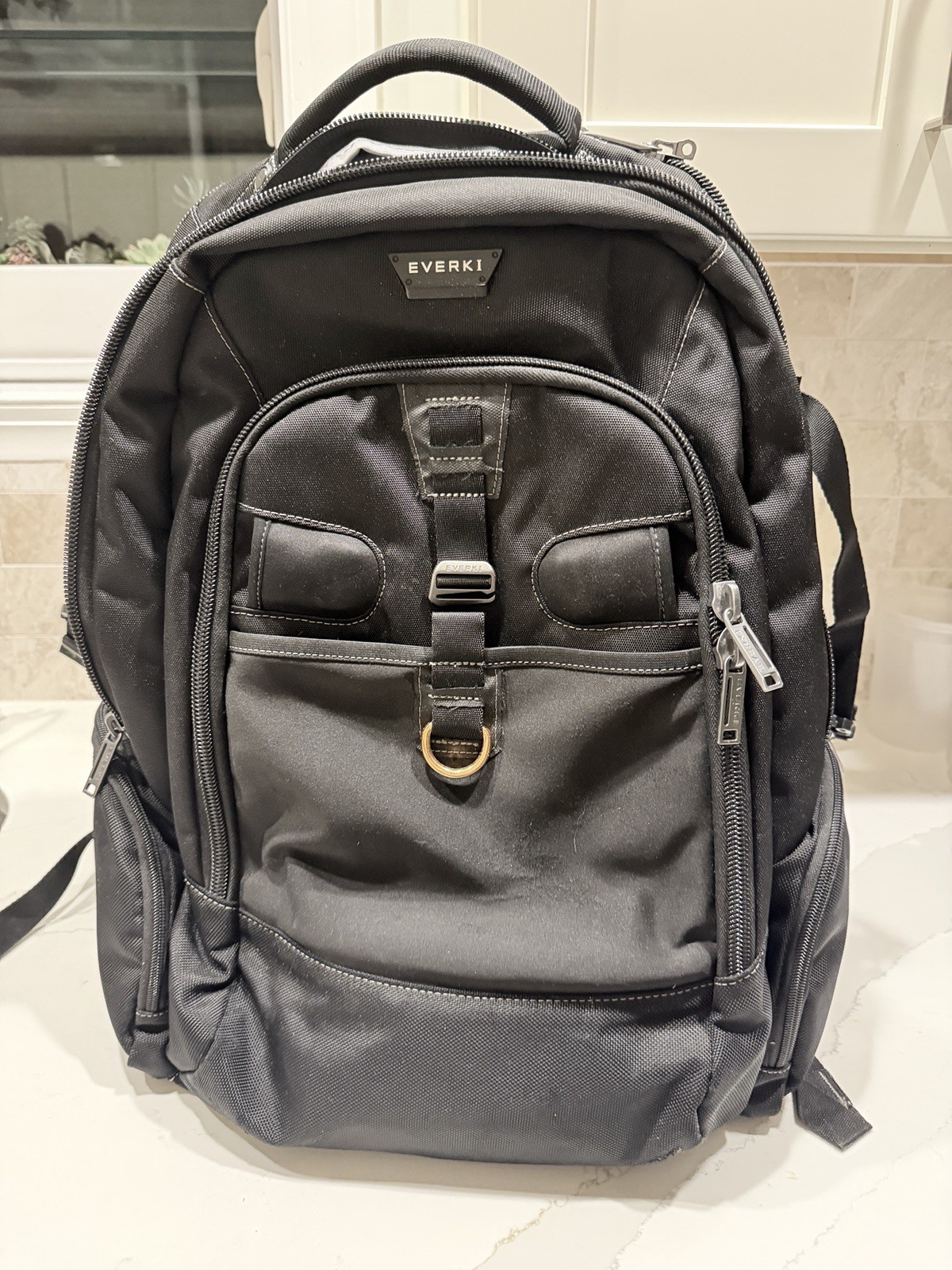 EVERKI Business 120 Laptop Backpack, Black - 40L