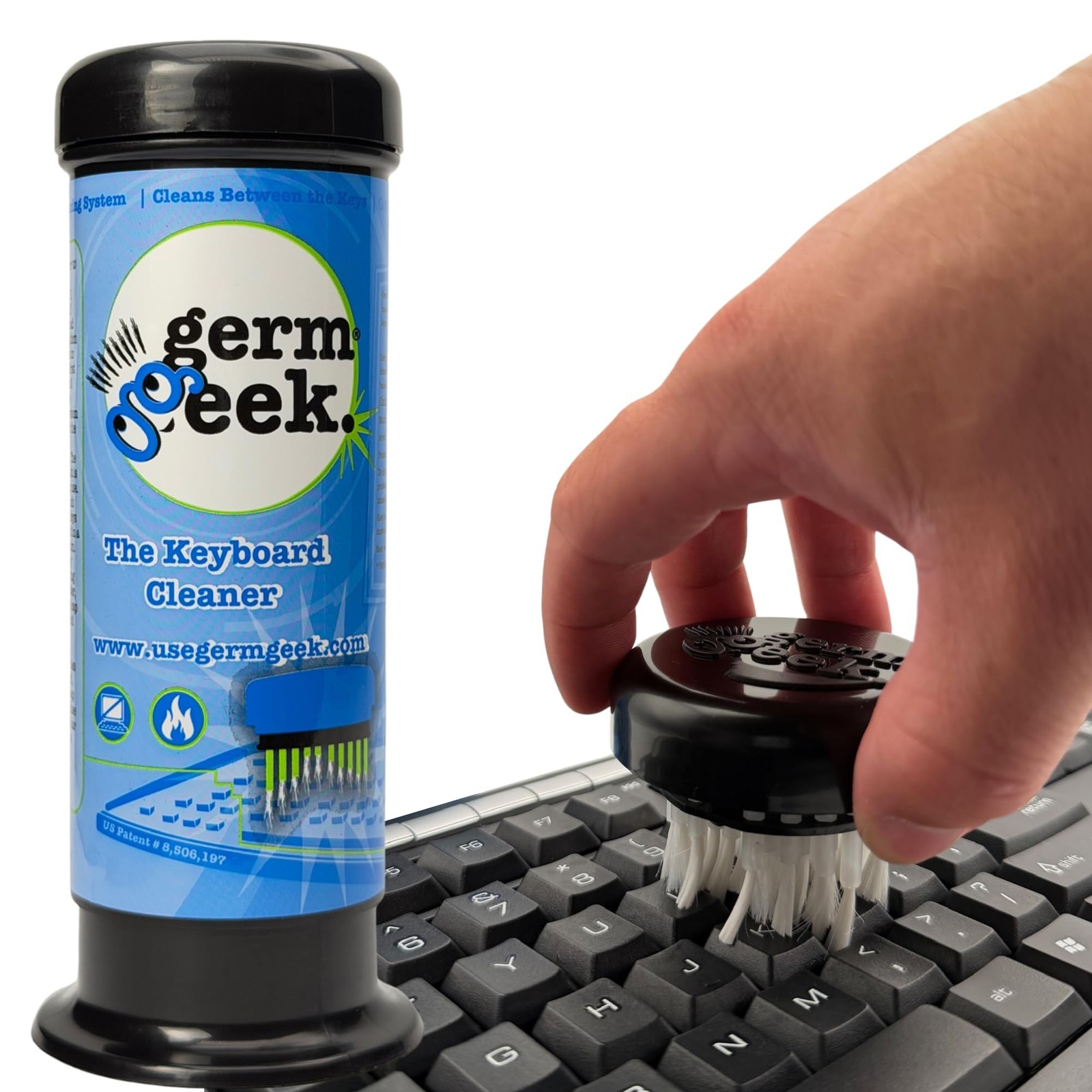 Keyboard & Electronics Cleaning Kit | Patented Precision Brush | Multi-Purpos...