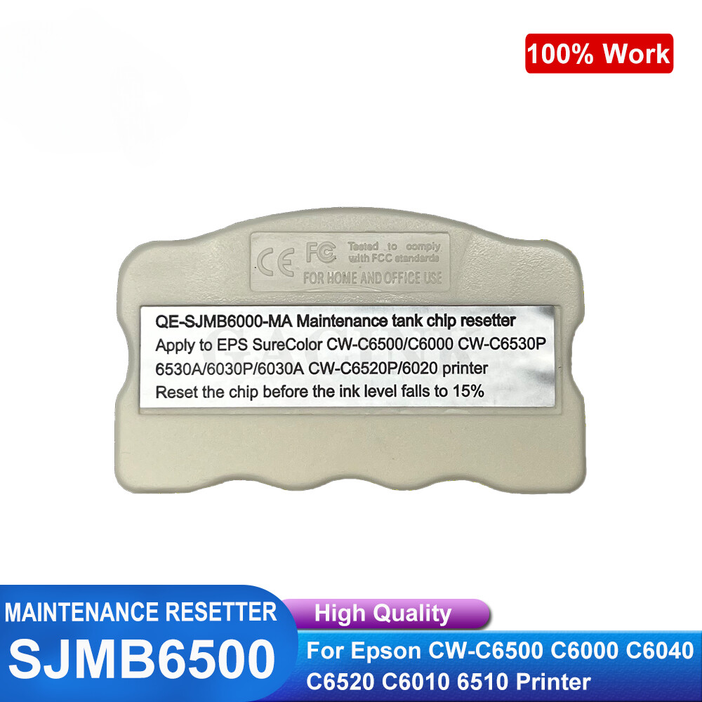 SJMB6500 Maintenance Box Chip Resetter For Eps CW-C6500 CW-C6000 CW-C6530P