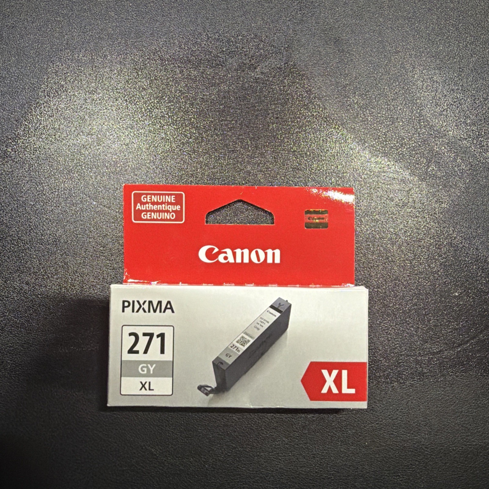 NEW GENUINE - CANON 271XL GRAY Ink Cartridge - CLI-271XL GY 0340C001 Sealed