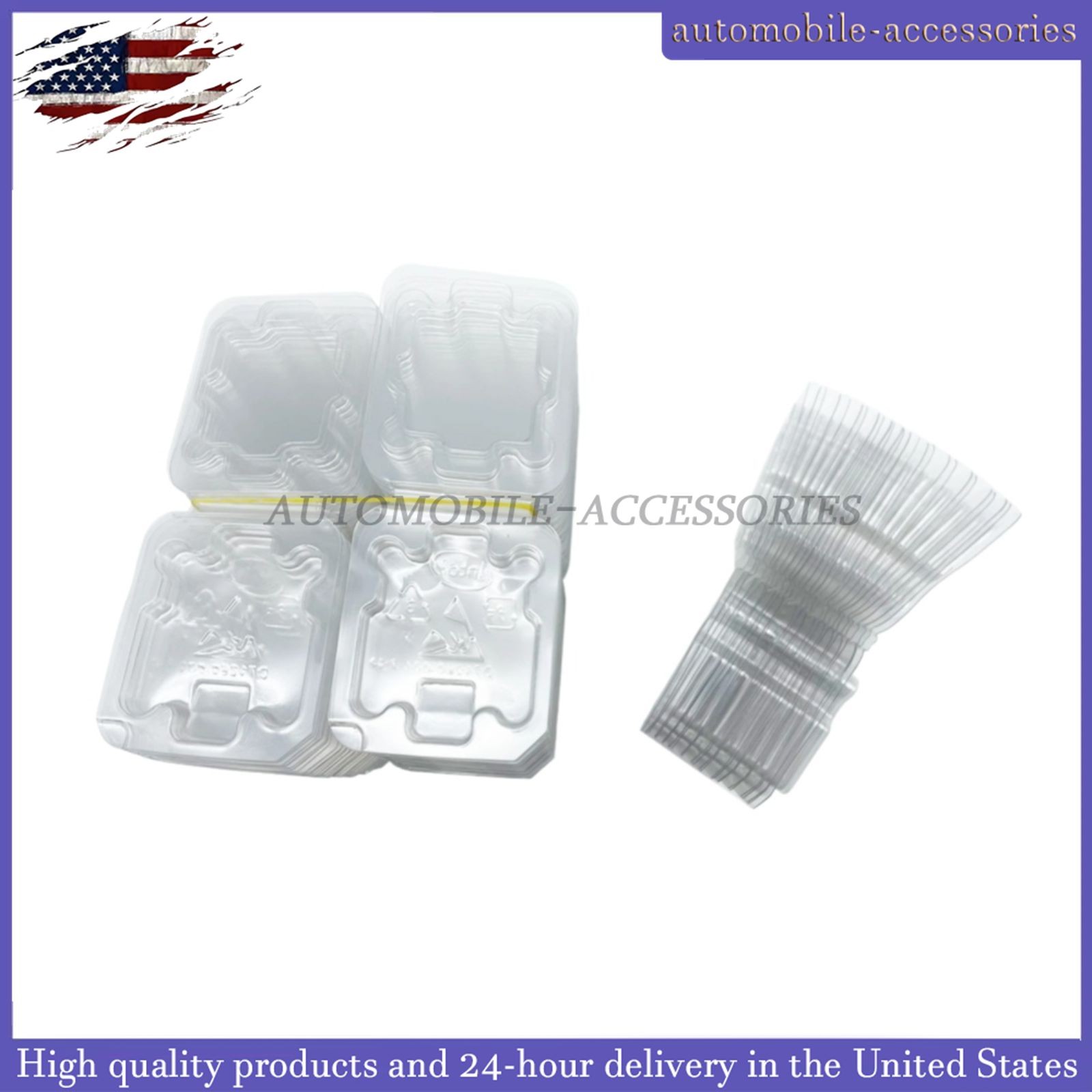 New 100 PCS Clamshell Tray Case For Intel 478 775 1150 1155 1156 CPU US