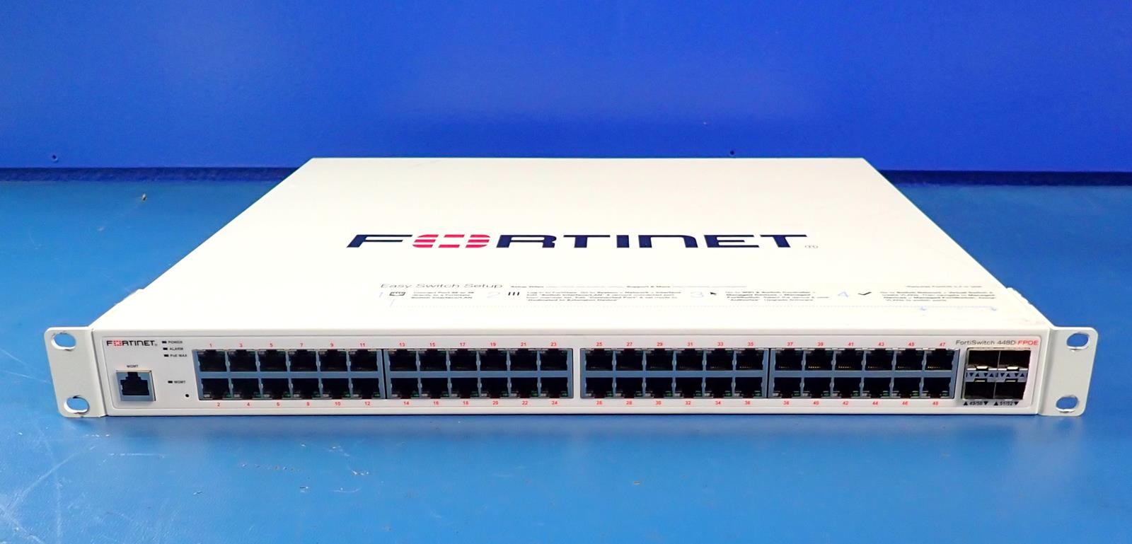 FORTINET FORTISWITCH 448D-FPOE 48-Port Gigabit Ethernet Switch | P16668-02-05