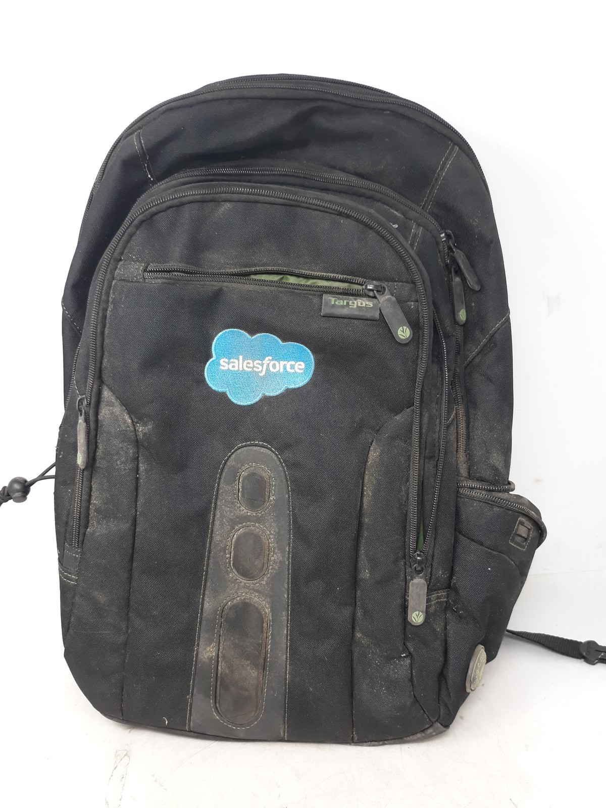 Targus 15.6″ Spruce EcoSmart Backpack – Black/Green – Checkpoint Friendly Laptop