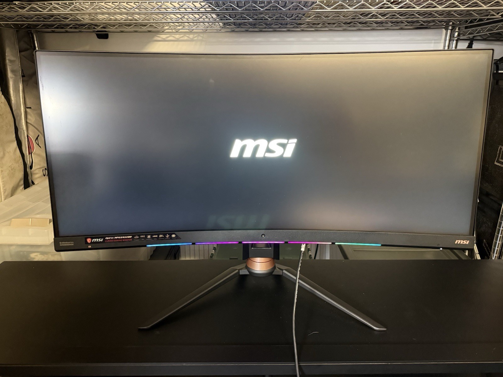 MSI Optix MPG341CQR 34" UW-QHD Curved Screen LED LCD Monitor, 21:9, Black