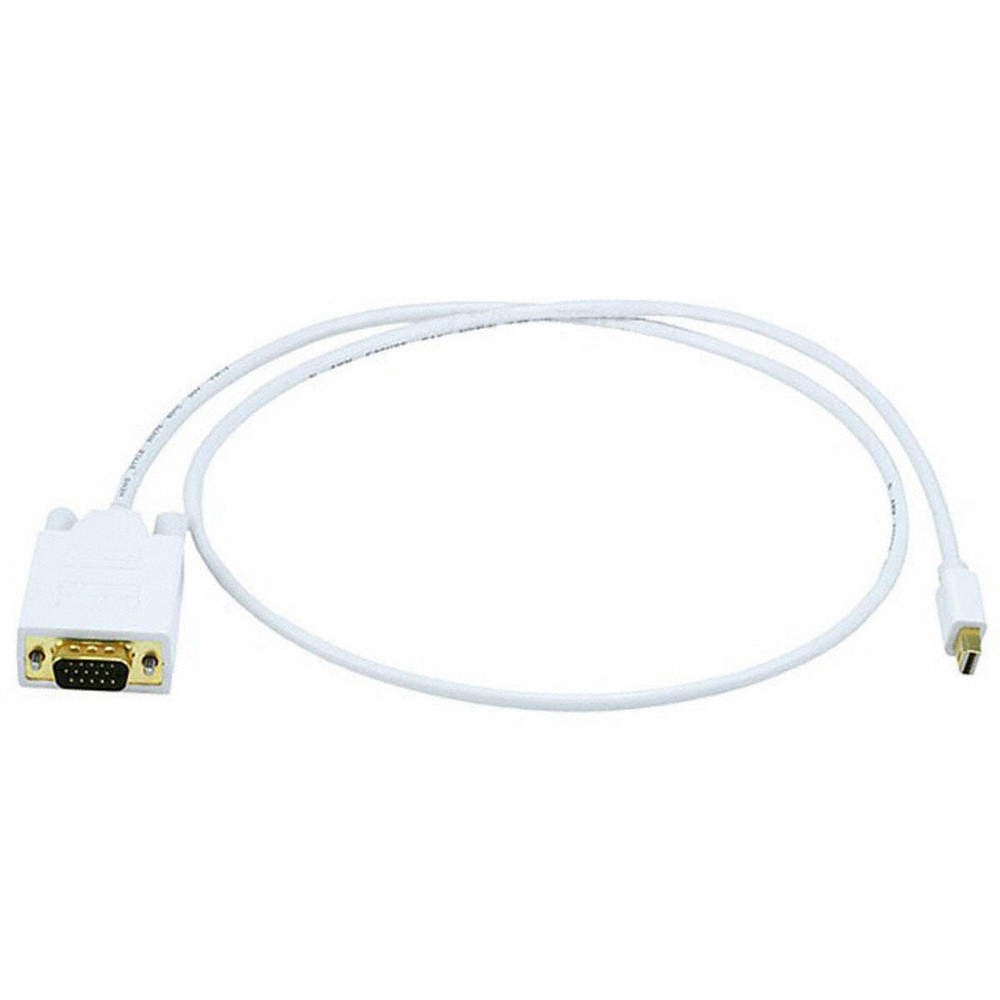 MONOPRICE 6002 Computer Cable Adapter,White,3ft L 14X015