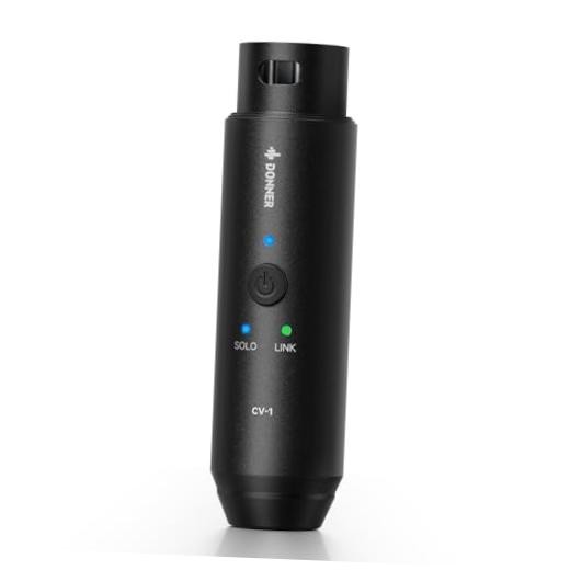 Donner XLR Bluetooth Receiver, Wireless Bluetooth Adapter for Speakers, PA
