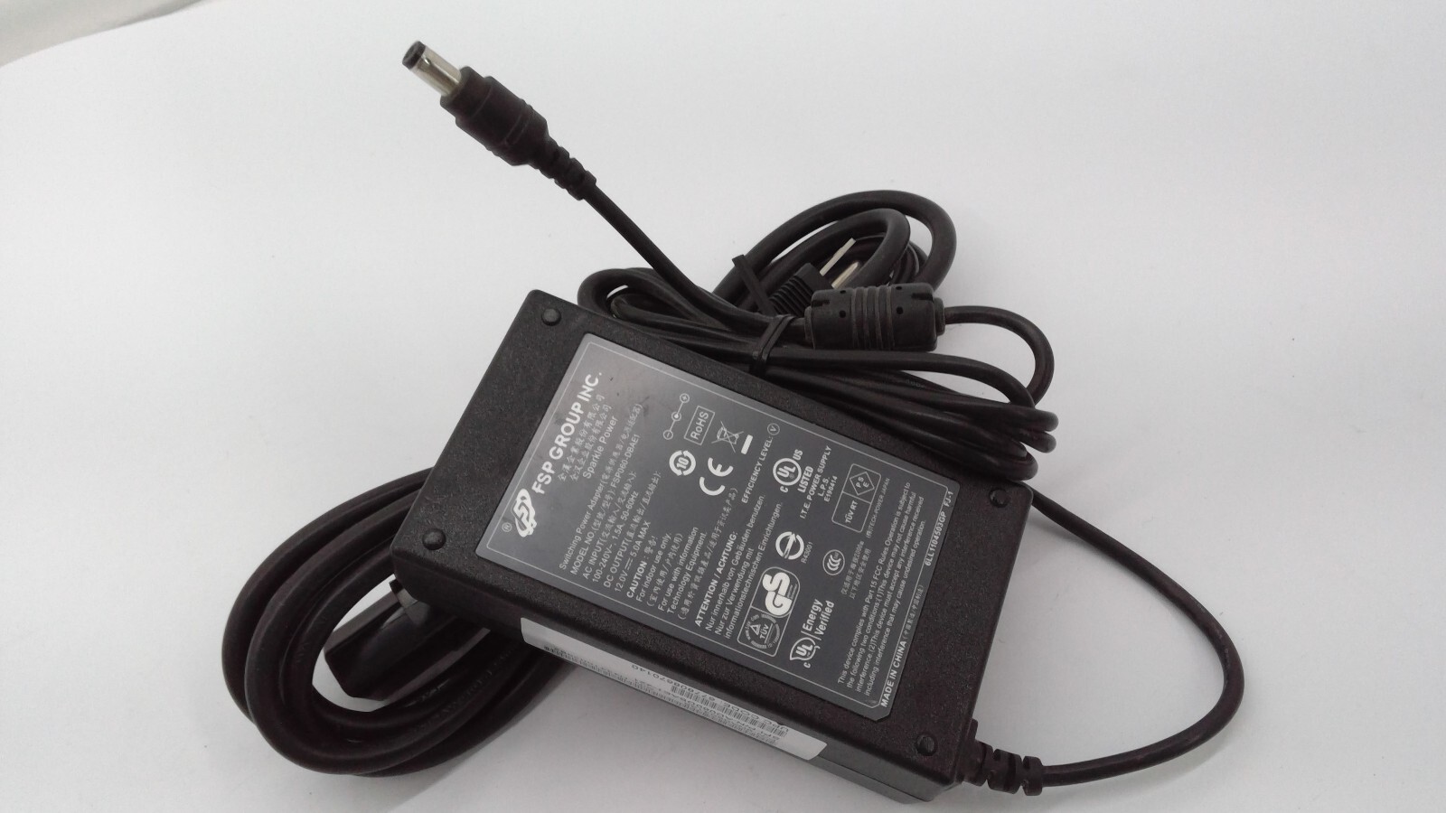 Genuine FSP FSP060-DBAE1 AC/DC Power Supply Adapter 12V 5A 60W 