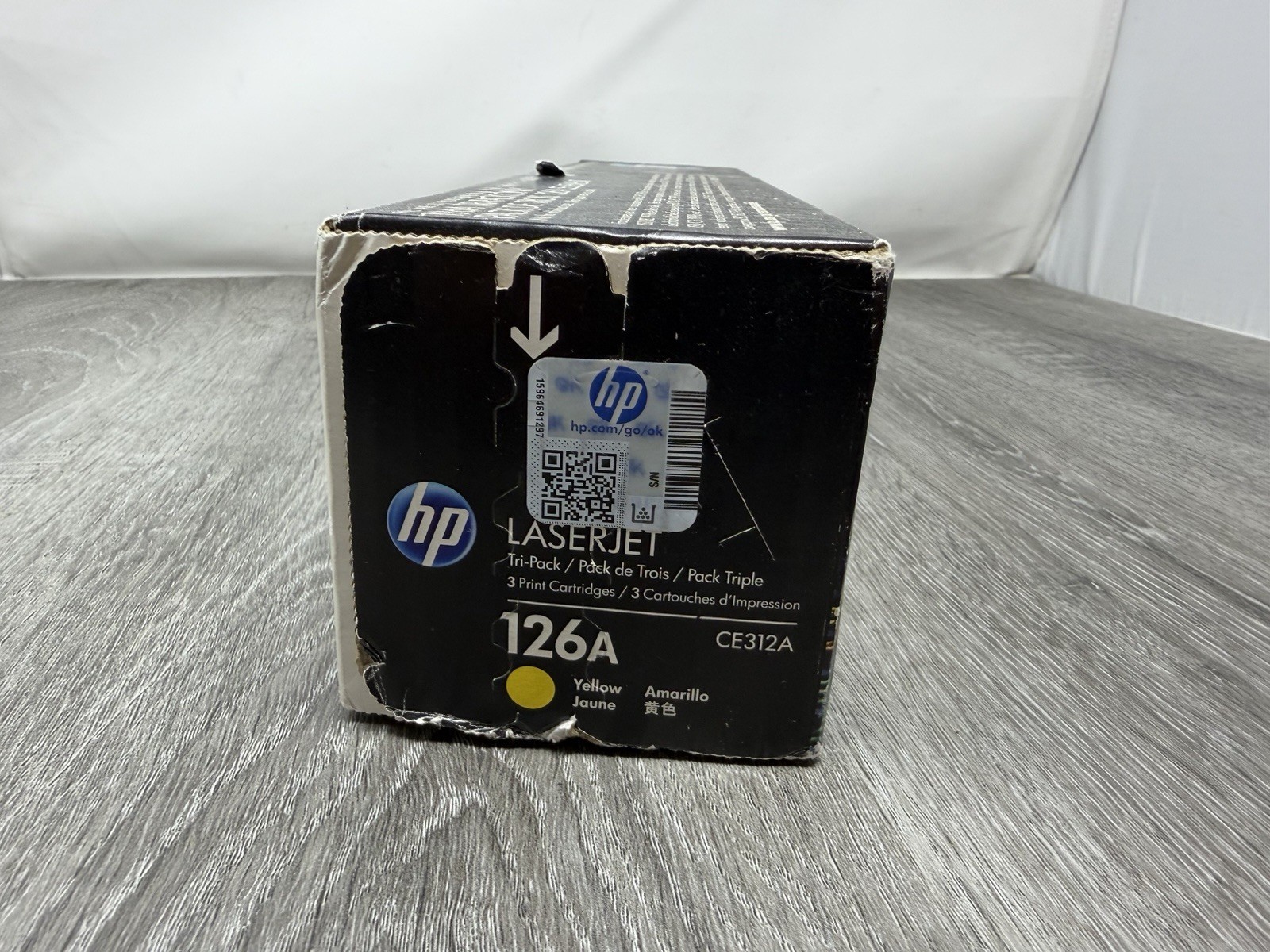 Genuine HP CE312A 126A Yellow Toner Cartridge
