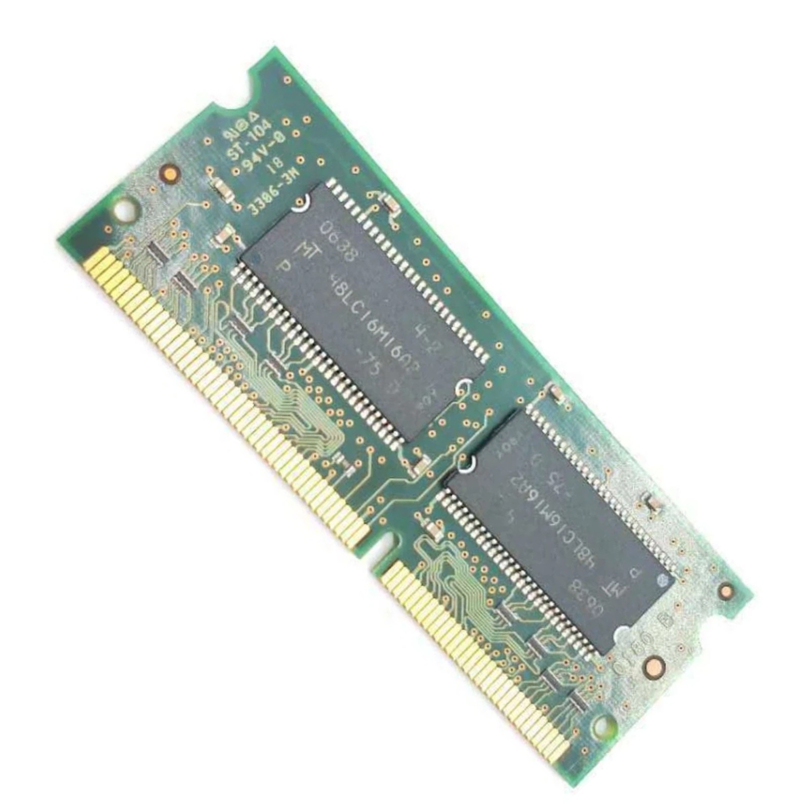 128MB PC133 133MHz SODIMM Memory RAM P/N  For Micron MT4LSDT1664HG-133B1