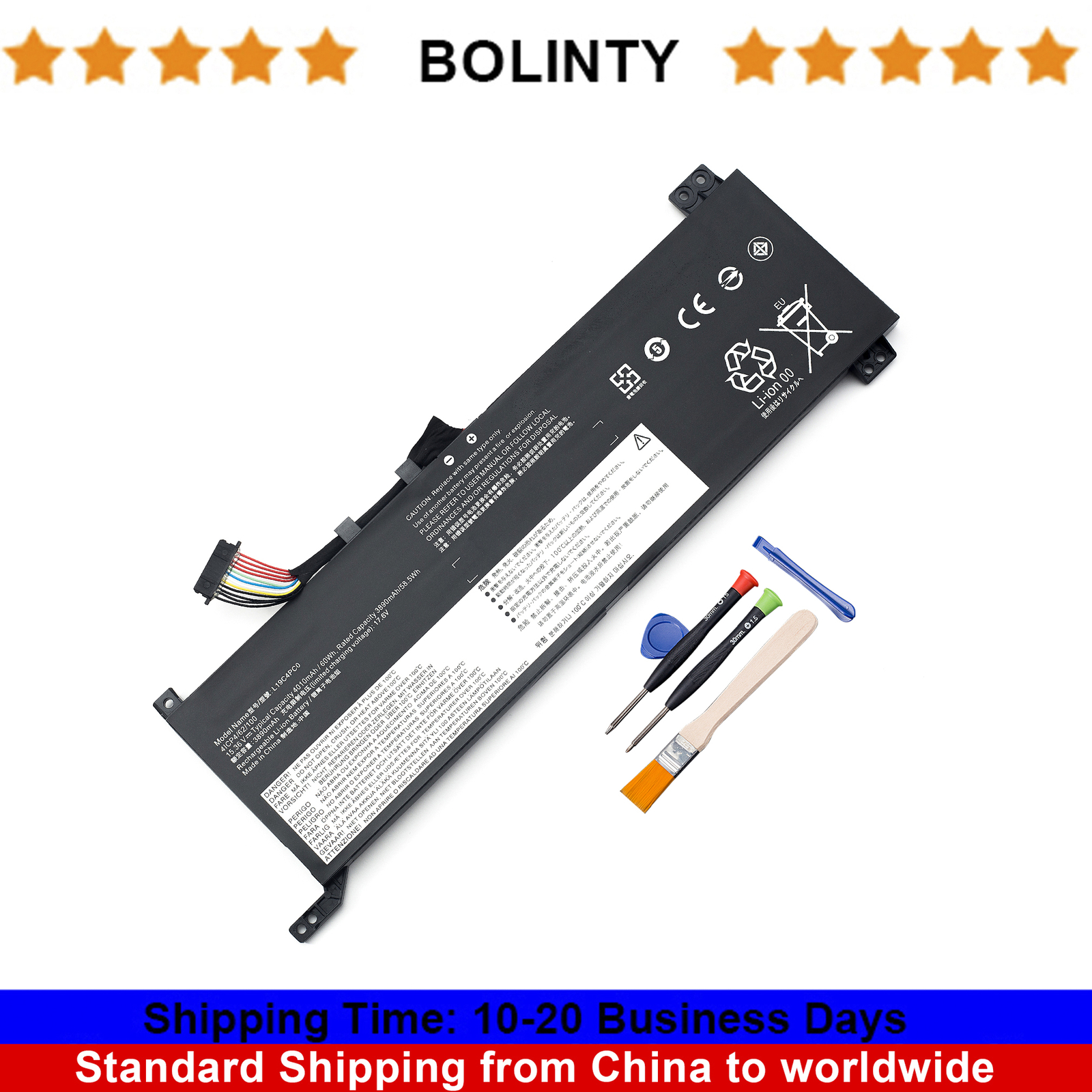 L19C4PC0 L19M4PC0 Battery For Lenovo Legion 5P-15IMH05 5-15IMH05 5-15ARH05 60WH