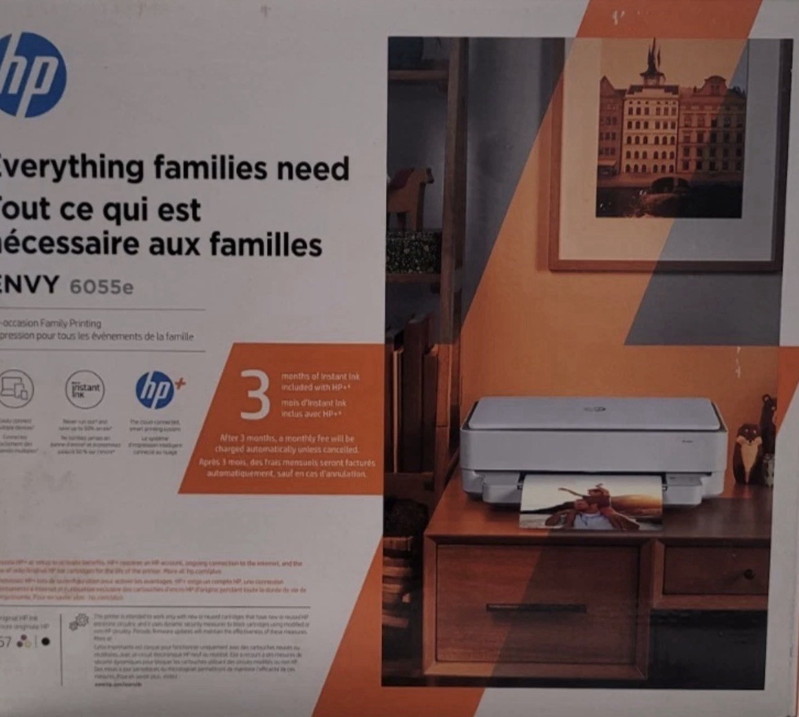 HP ENVY 6055e Wireless All-in-One Color Printer