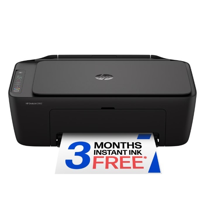 HP DeskJet 2952 Wireless All-in-One Color Inkjet Printer Black New, BIG SALE