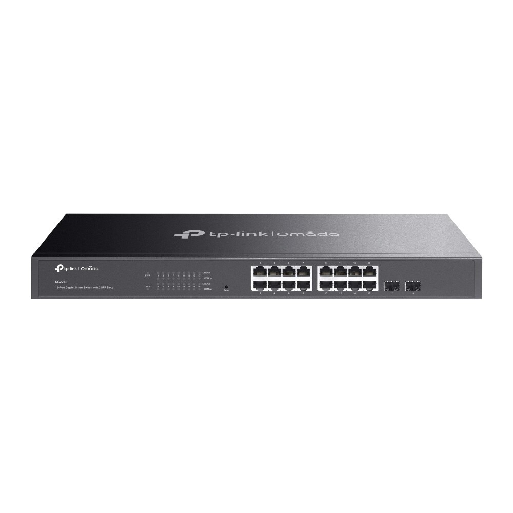 TP-Link SG2218 | Omada 16-Port 1000Mbps Gigabit Smart Switch | 2* SFP Ports