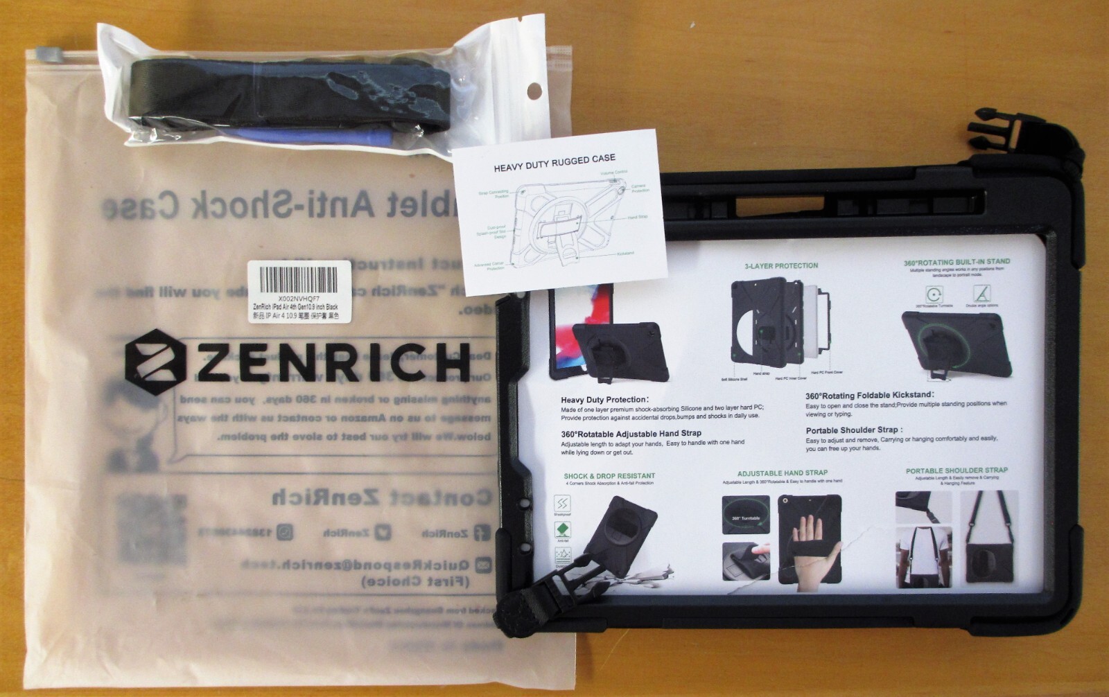 ZenRich iPad Air 5th Generation Case 2022  iPad Air 4th Generation 10.9 in Case