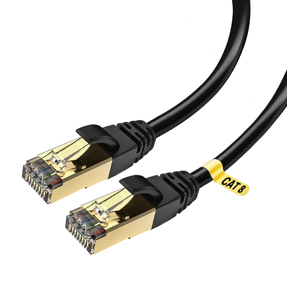 US Premium Cat8 Ethernet Cable Gaming Cord 26AWG Heavy Duty RJ45 LAN Wire Lot