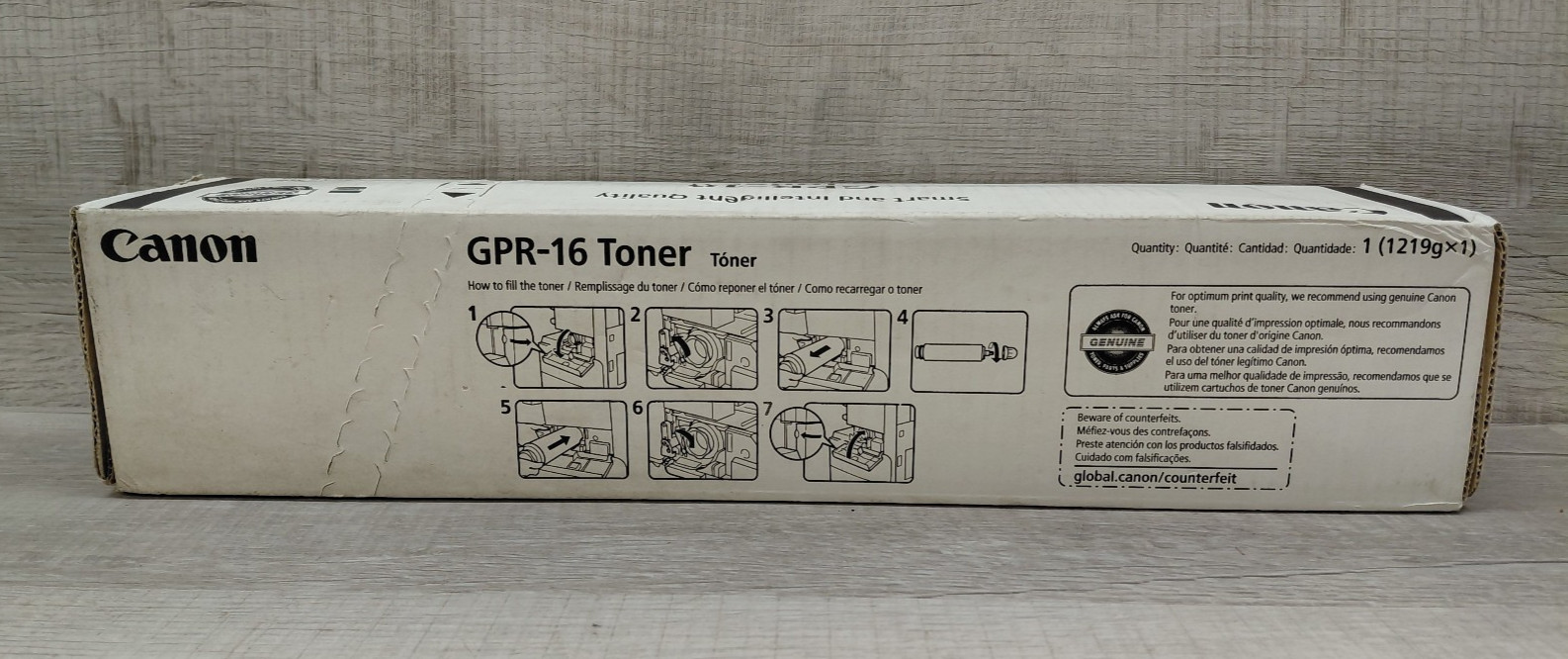 Genuine Canon Original 9634A003 (GPR-16) Black Toner Cartridge
