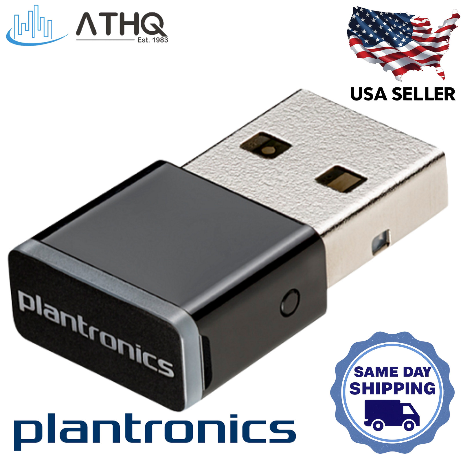 HP Poly BT 600 USB-A Bluetooth Audio Adapter for Poly (Plantronics) Voyager UC