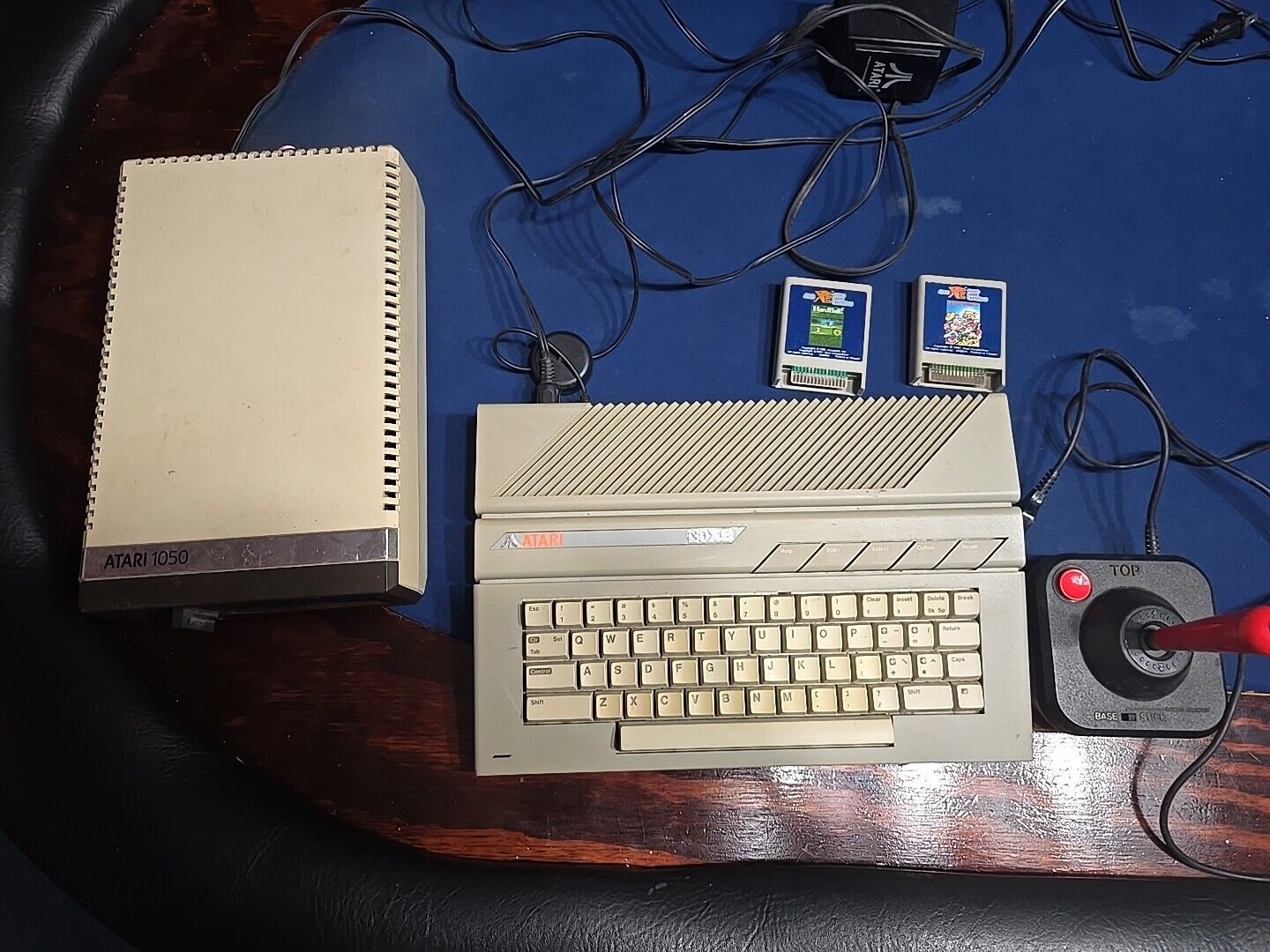 Atari 130XE Computer (Tested And Works) And Atari 1050 (Untested)