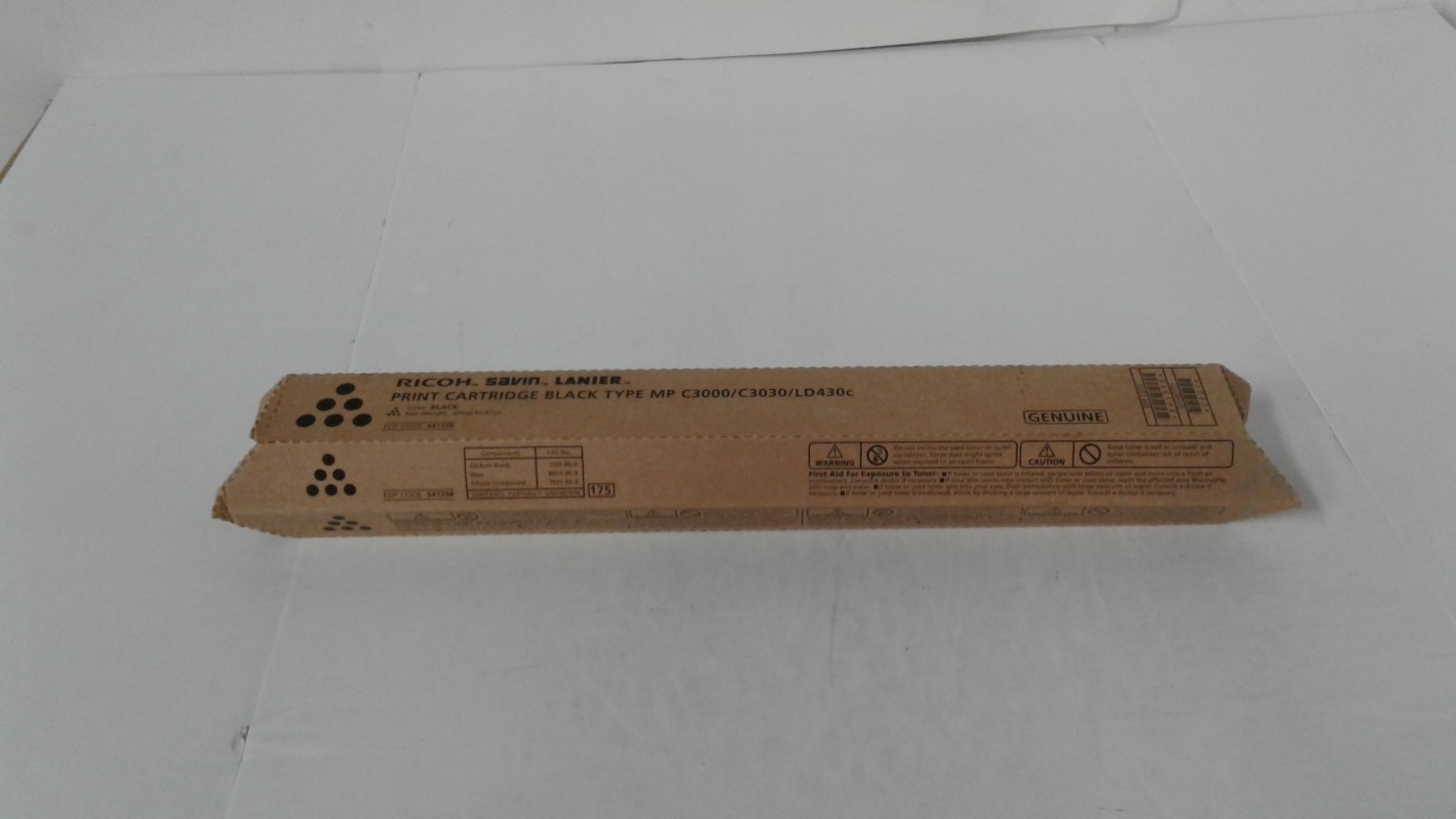 Ricoh Savin Lanier 841338 Toner Ctg Black 20.000 Pages for Savin C2525