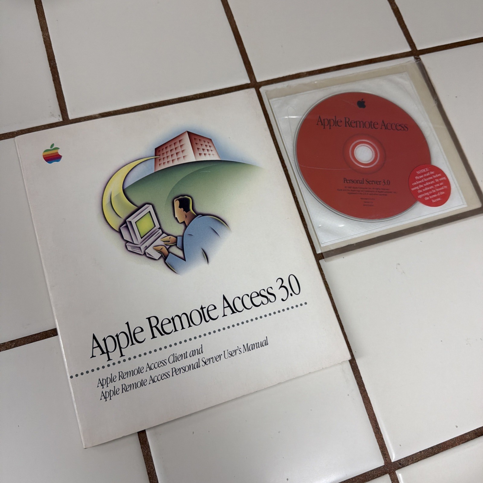 Vintage Apple Remote Access 3.0 Server Network Software Macintosh 1997