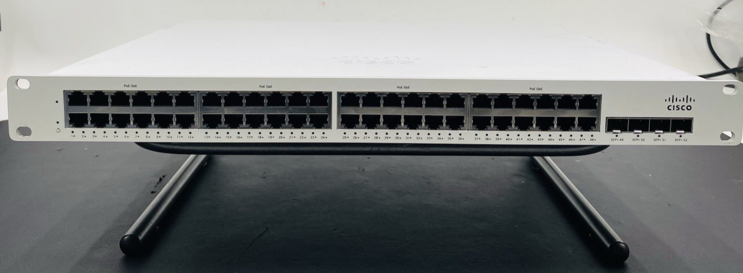 Cisco Meraki MS225-48FP-HW 48-Port PoE+ Managed Switch NIB Unclaimed