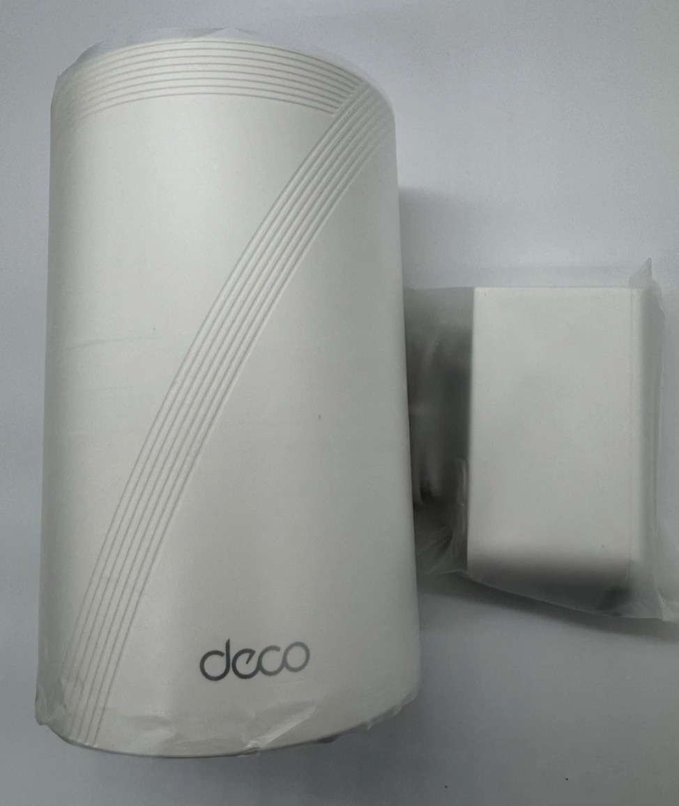 TP-Link Deco BE10000 Whole Hole Mesh Wi-Fi 7 System - 1 Pack BE63 - NEW OPEN BOX