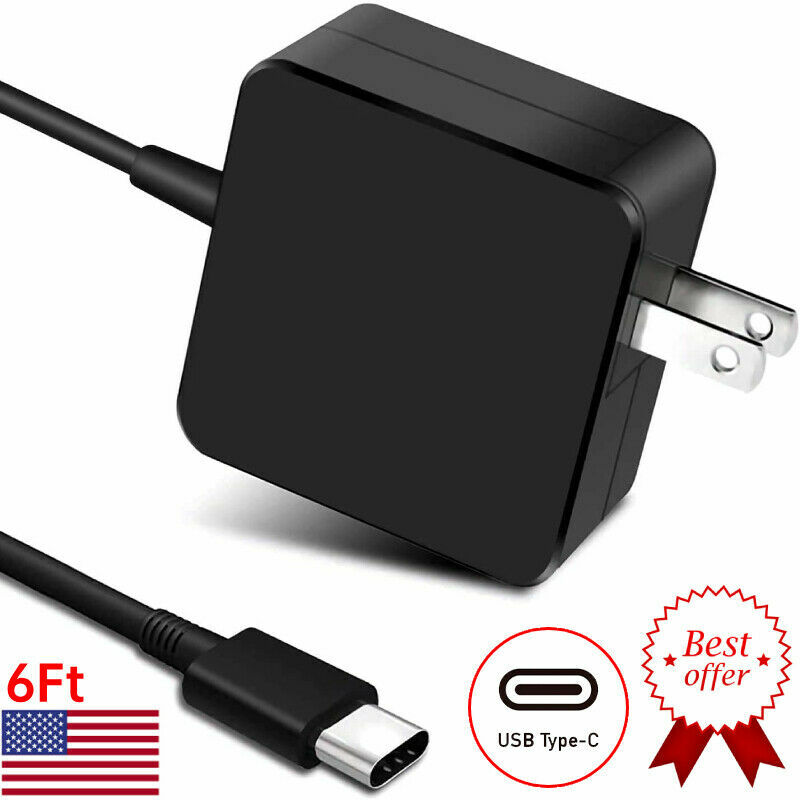 Type C 45W AC Adapter Charger for Toshiba Tecra X40 X40-C X40-D X40-E1420 Laptop