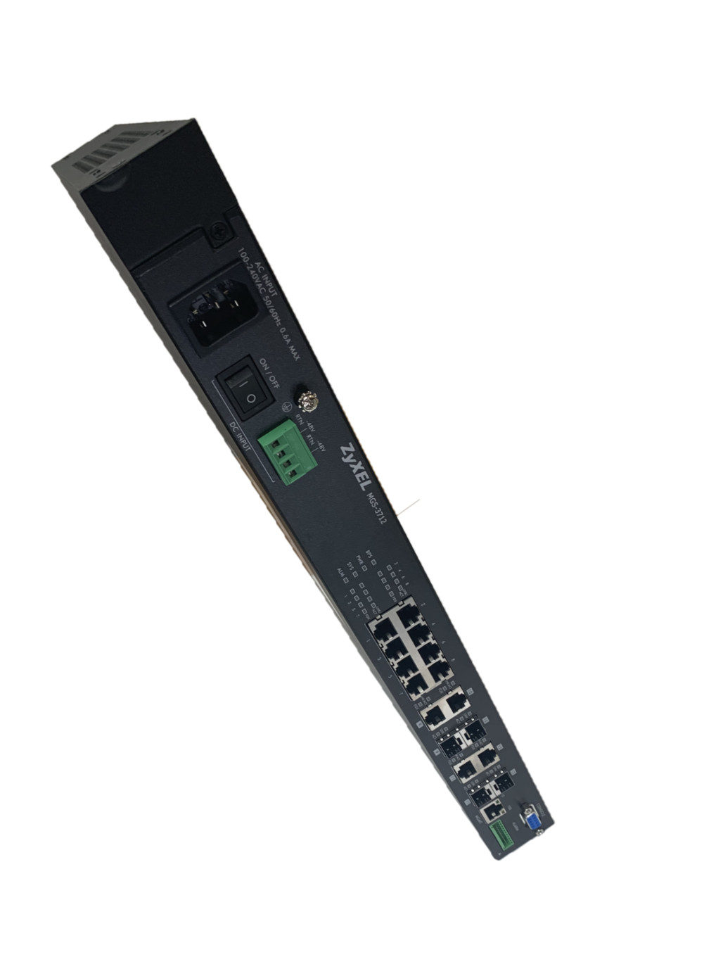 Zyxel MGS-3712 8-Port Gigabit Ethernet Switch with For uplink ports