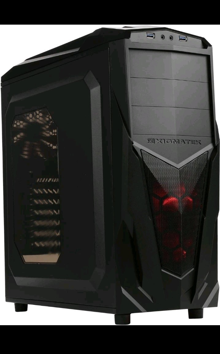 Xigmatek Mach II Desktop Case - Opened Box - Rare - 2015