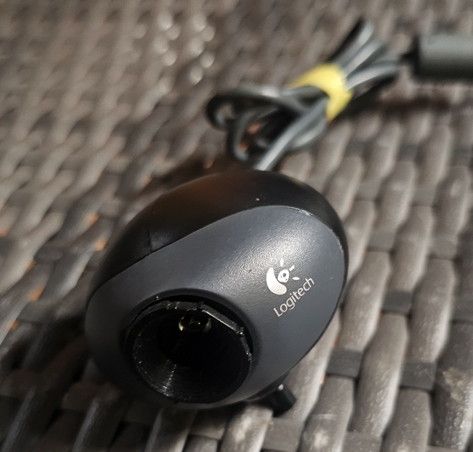 Vtg. Logitech Webcam 961242-0403 Y2K Aesthetic Works Webcam Only