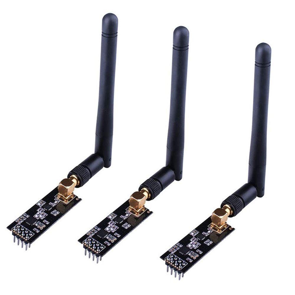 3pcs Wireless Transceiver Module RF Transceiver Module 2.4G 1100m NRF24L01+PA...