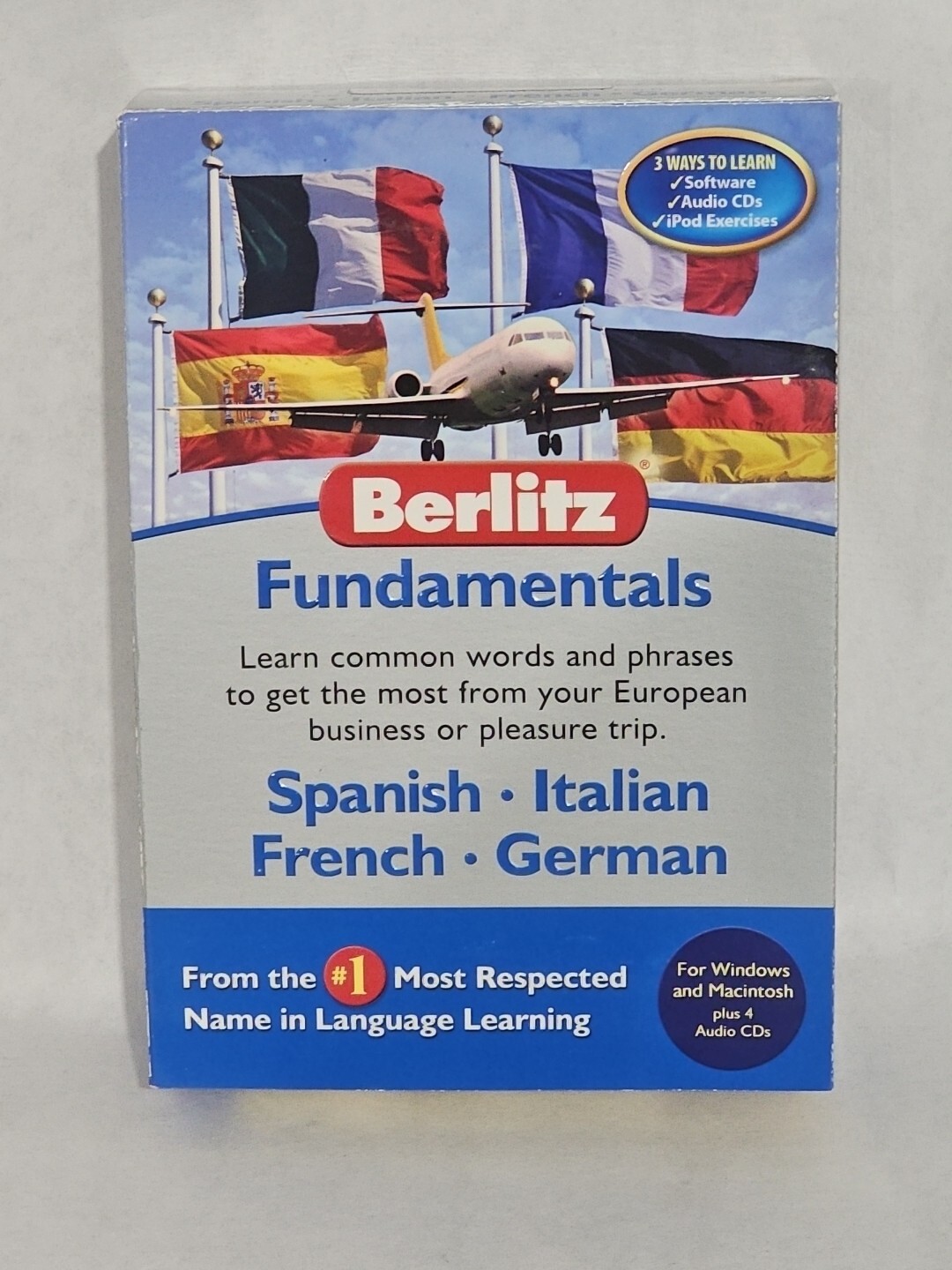 Berlitz Fundamentals Spanish Italian French German 2006