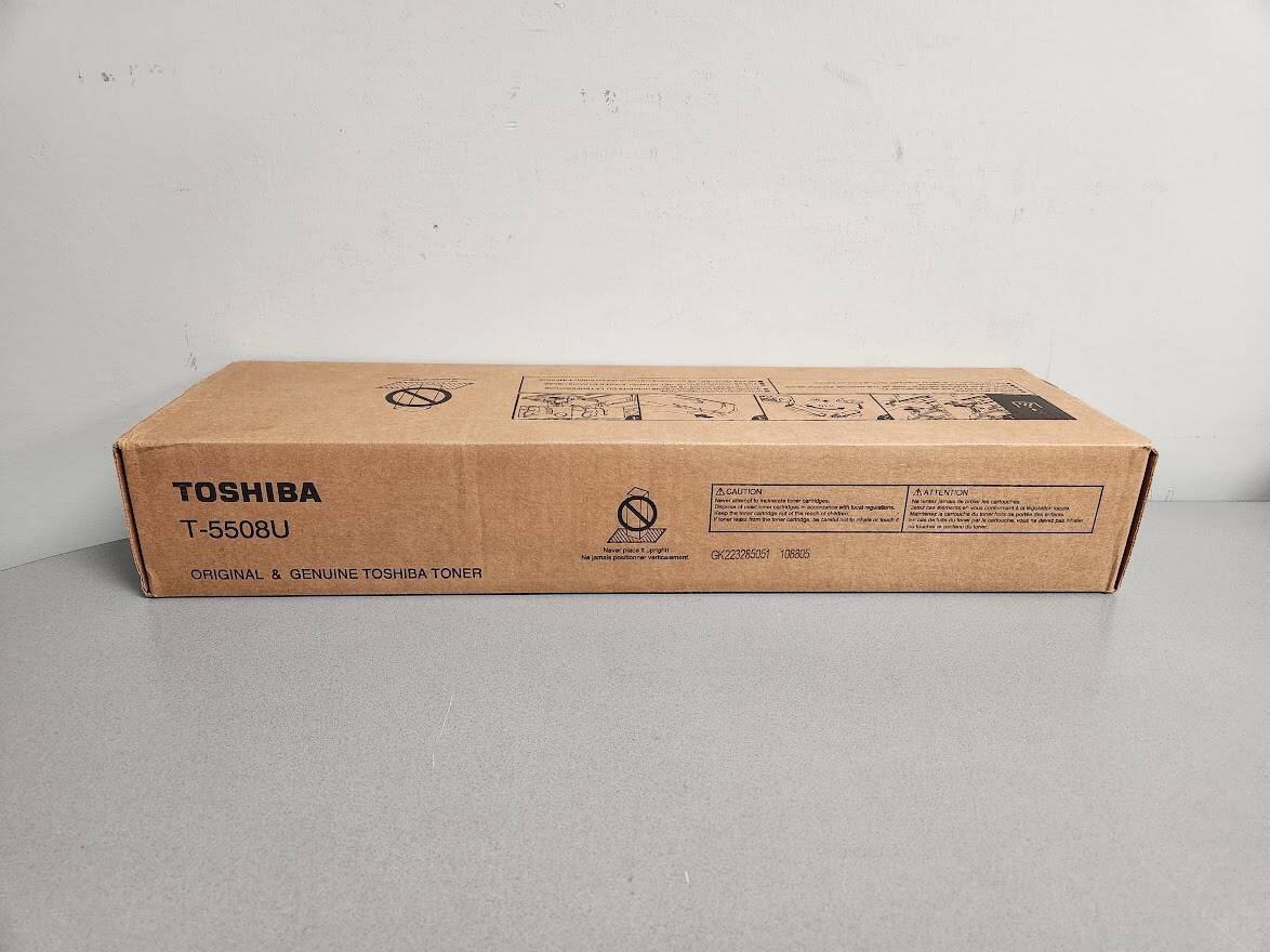 Toshiba T-5508U Black Toner Cartridge, E STUDIO 5508A