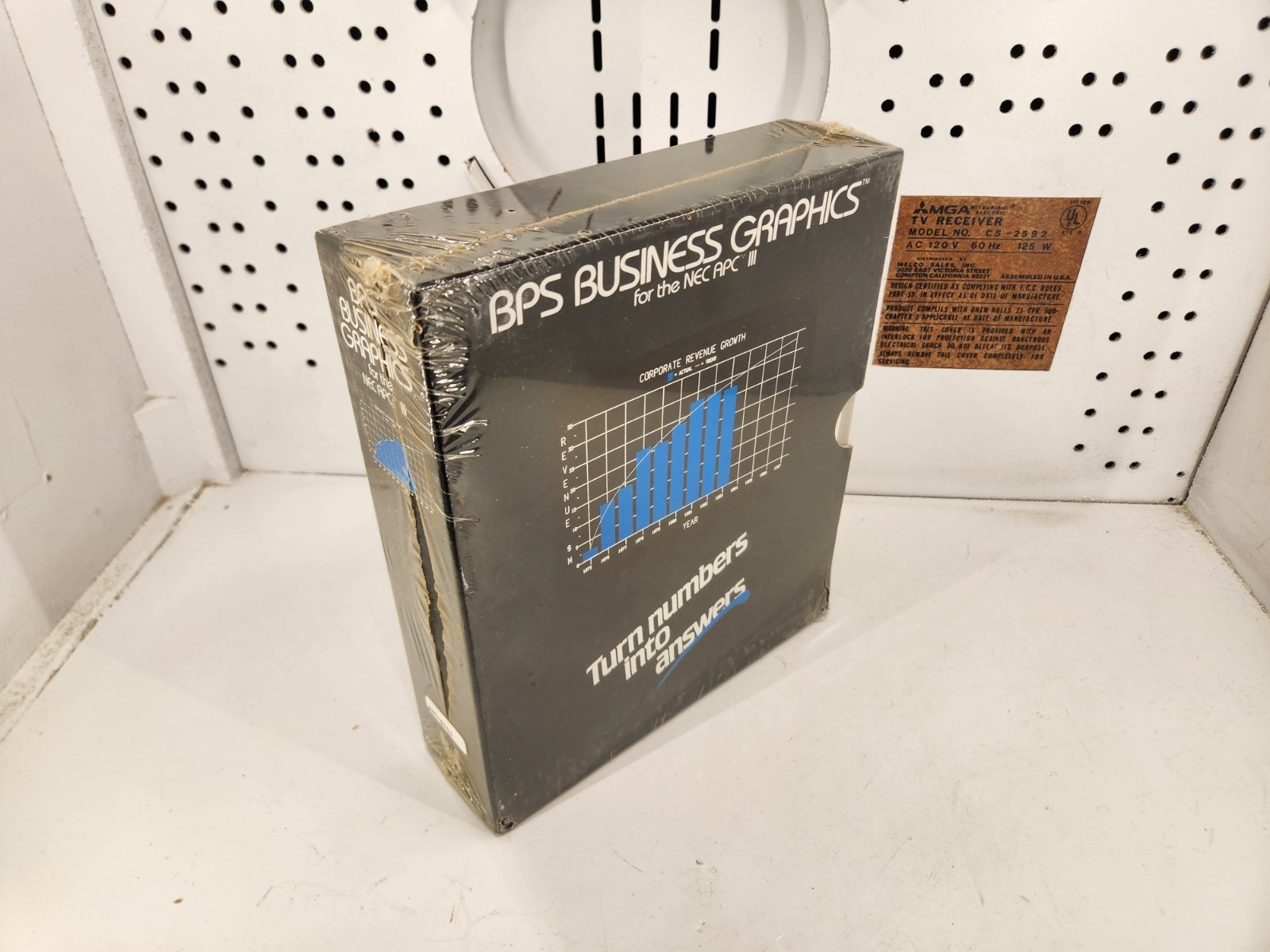 NEW NEVER OPENED, BPS Business Graphics for the NEC APC III, MS-DOS Era Software