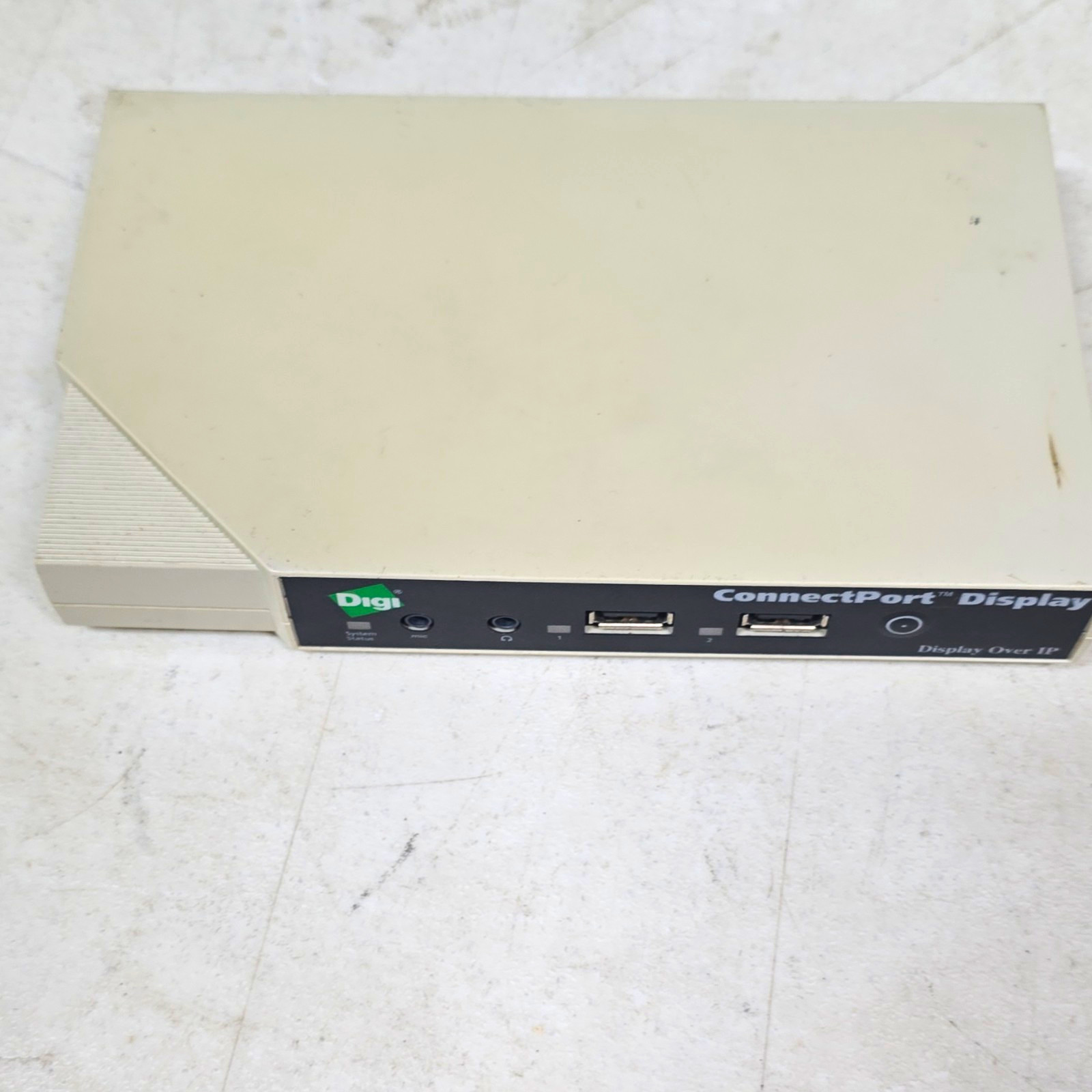 Digi ConnectPort Display Terminal Server USB VGA Ethernet MPN 50001323-01