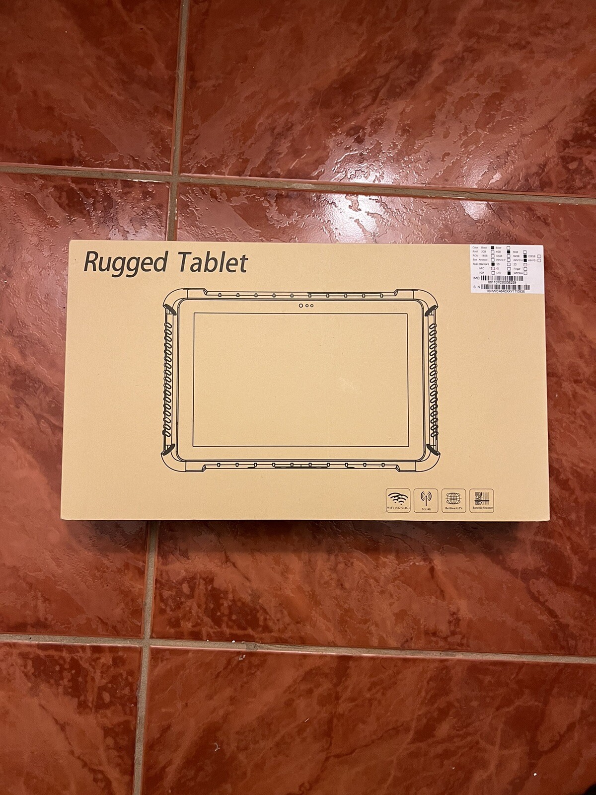 TRT-4380-10 10" Rugged Tablet