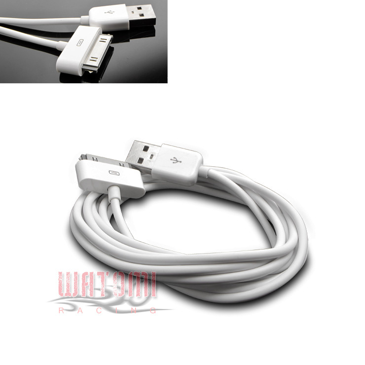 100X 6FT USB 30PIN WHITE CABLE DATA CHARGER FOR GALAXY TAB 7.0 PLUS 8.9 10.1