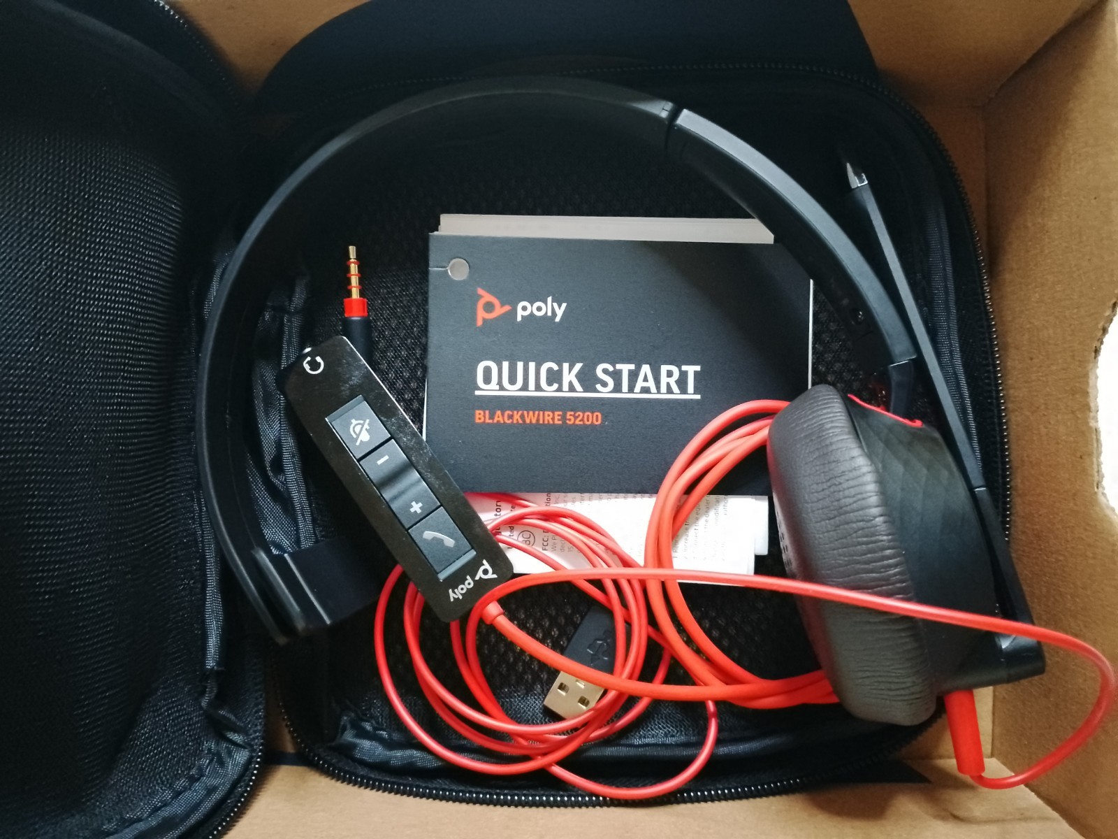 Poly Plantronics Blackwire C5210 USB-A Headset 5200 Series Mono - New Open Box