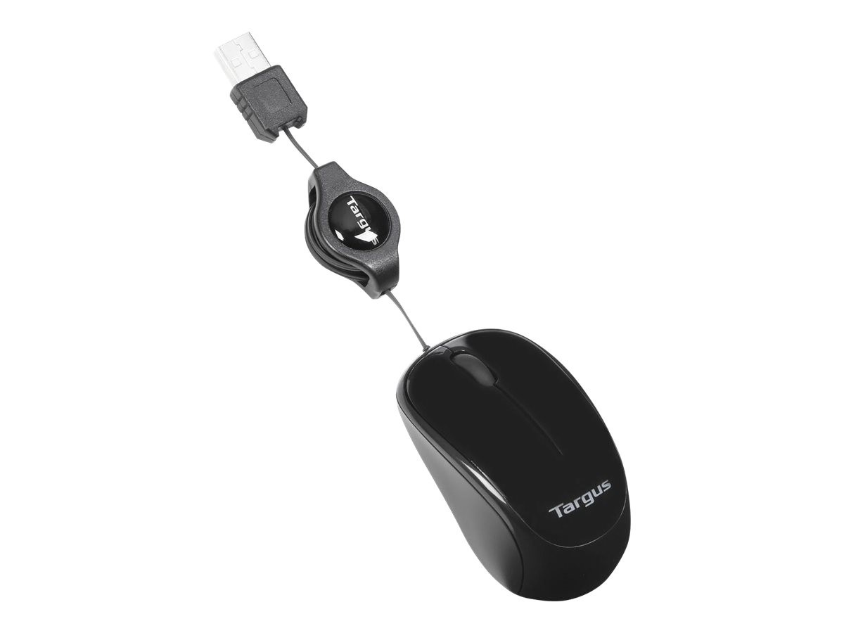 Targus Compact Blue Trace Mouse Mouse 1000dpi Optical 3 Key USB AMU75EU