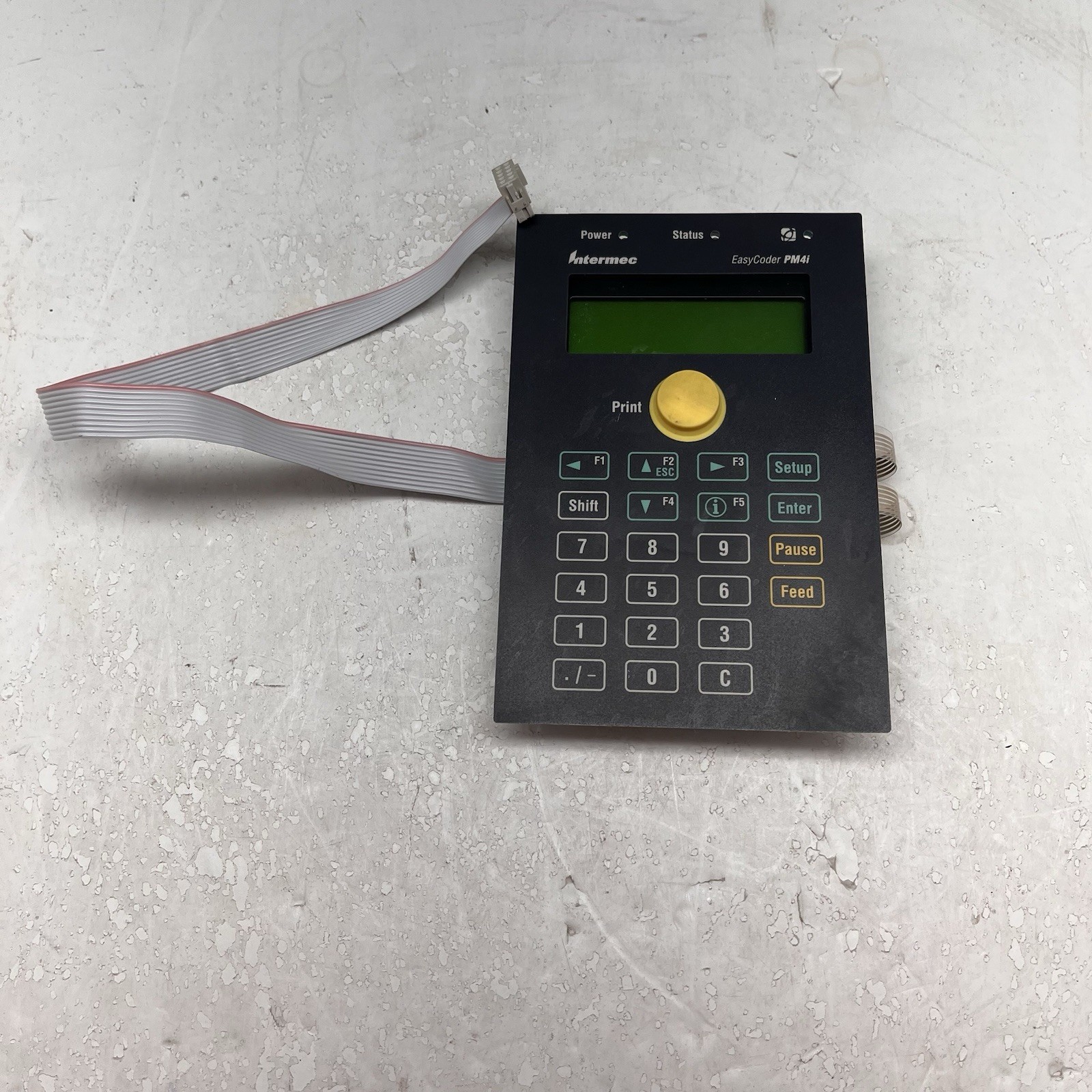 Intermec EasyCoder PM4i Thermal Printer LCD Control Panel Display