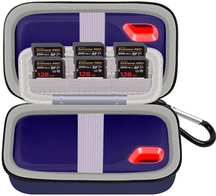 Dual SSD Case for SanDisk Extreme Portable SSD and Extreme PRO | Holds 2 Drives