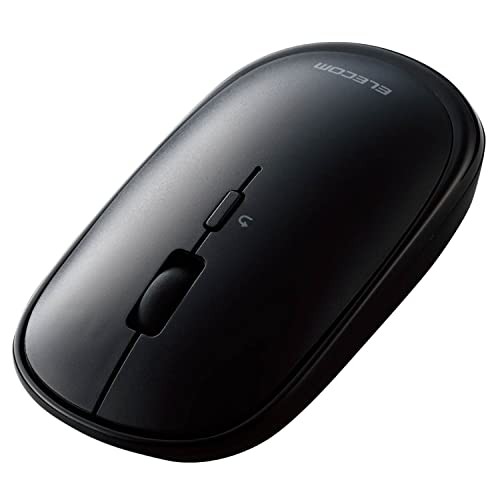 ELECOM Slint Wireless Mouse Bluetooth Slim Quiet 4 Buttons Presentation Mode